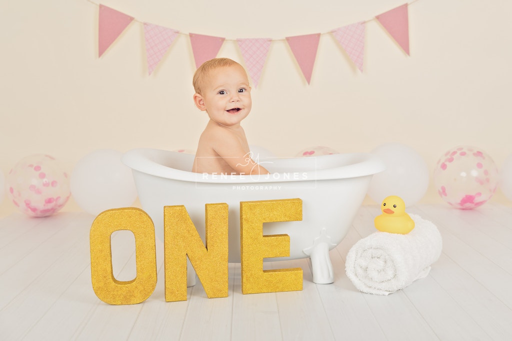 After cake bath session